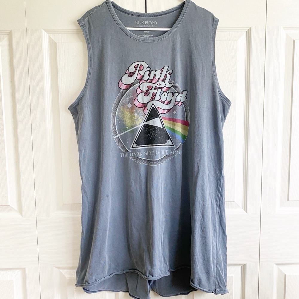PINK FLOYD Graphic Tank Dress - Size XXXL